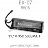 ZD RACING EX07 RC Car Parts 8606 11.1V 35C 5000MAH