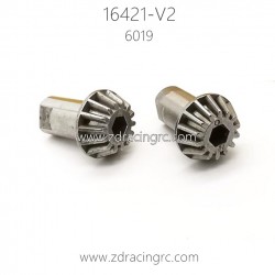 ZD RACING 16421-V2 1/16 Parts 6019 14T Differential driving gear (die casting)