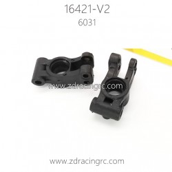 ZD RACING 16421-V2 1/16 Parts 6031 Rear Hub Carries
