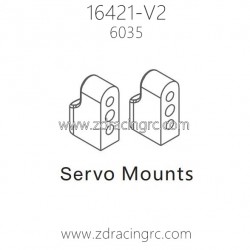 ZD RACING 16421-V2 1/16 Parts 6035 Fixing Seat of Servo