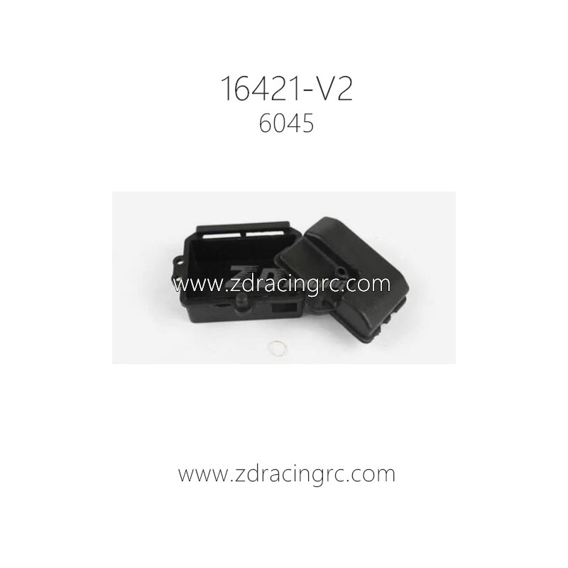 ZD RACING 16421-V2 RC Car Parts 6045 Receiver Box