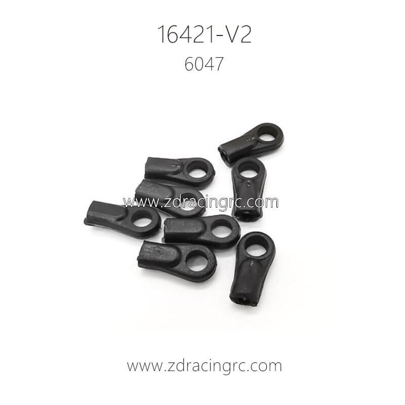 ZD RACING 16421-V2 RC Car Parts 6047 Rear Shock Absorber Ball Heads