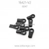 ZD RACING 16421-V2 RC Car Parts 6047 Rear Shock Absorber Ball Heads