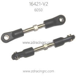 ZD RACING 16421-V2 Off-Road RC Car Parts 6050 Steering Connect Rods