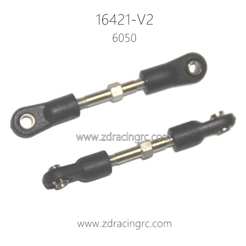 ZD RACING 16421-V2 Off-Road RC Car Parts 6050 Steering Connect Rods