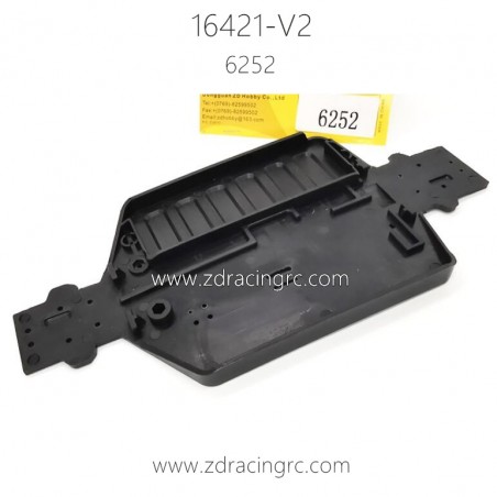 ZD RACING 16421-V2 RC Car Parts 6252 Chassis Plastic