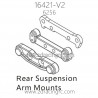 ZD RACING 16421-V2 Parts 6256 Rear Suspension Arm Mounts
