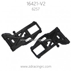ZD RACING 16421-V2 1/10 Parts 6257 Front Suspension Arm set