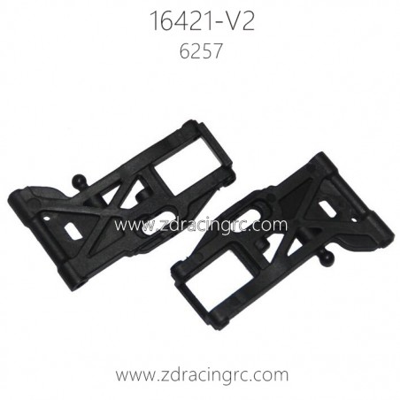 ZD RACING 16421-V2 1/10 Parts 6257 Front Suspension Arm set ZD RACING 16421-V2 1/10 Parts 6257 Front Suspension Arm set