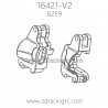 ZD RACING 16421-V2 1/10 Parts 6259 C-mounts