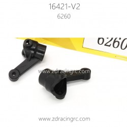 ZD RACING 16421-V2 1/10 Parts 6260 Front Steering Arms
