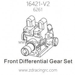 ZD RACING 16421-V2 1/10 Parts 6261 Front Differential Gear Set