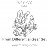 ZD RACING 16421-V2 1/10 Parts 6261 Front Differential Gear Set