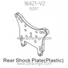 ZD RACING 16421-V2 1/10 Parts 6267 Rear Shock Plate Plastic