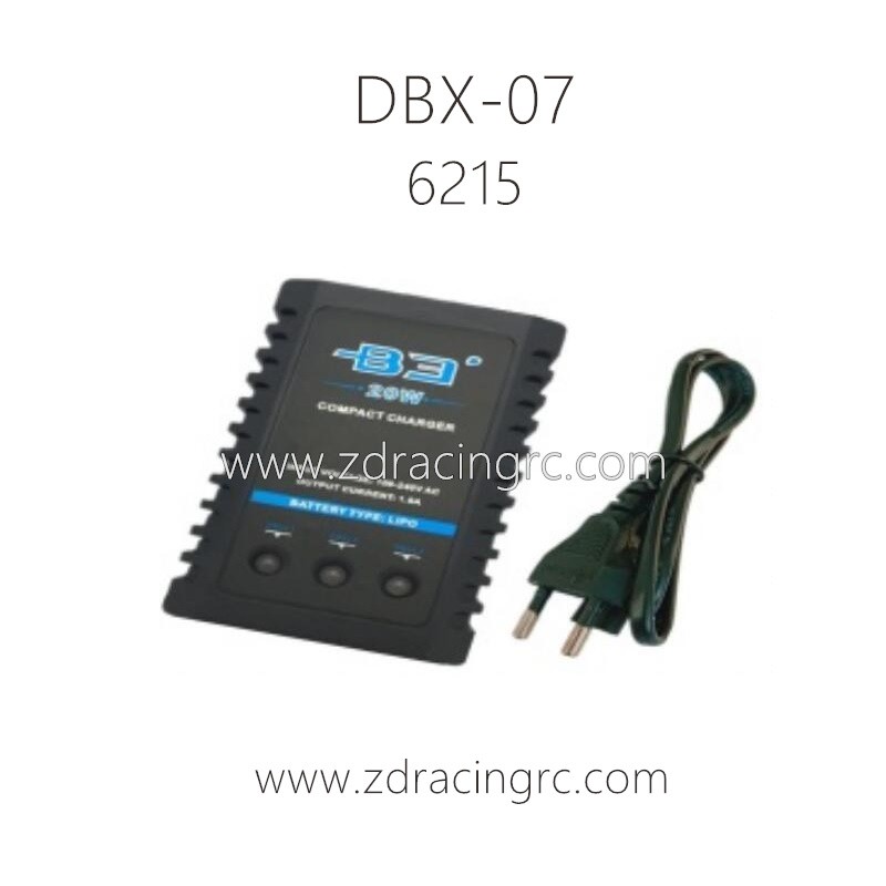 ZD RACING DBX-07 Parts 6215 B3 Balance Charger 20W