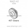 ZD RACING 16421-V2 1/10 Parts 6306 40T Gears