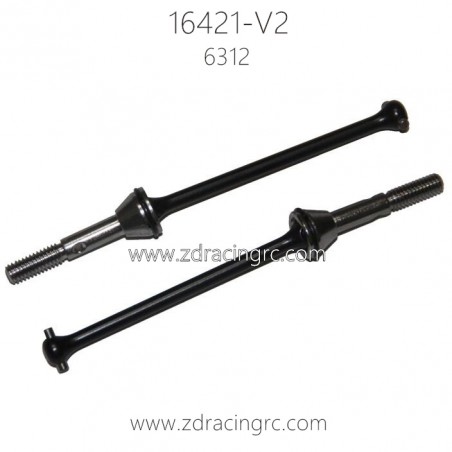 ZD RACING 16421-V2 1/10 Parts 6312 Universal Drive Shaft ZD RACING 16421-V2 1/10 Parts 6312 Universal Drive Shaft