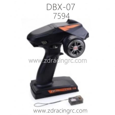 ZD RACING DBX-07 Parts 7594 2.4GHz 4-CH Radio set and Receiver ZD RACING DBX-07 Parts 7594 2.4GHz 4-CH Radio set and Receiver