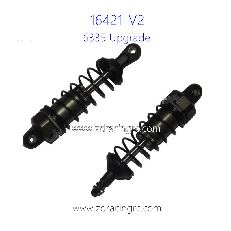 ZD RACING 16421-V2 1/10 Parts 6335 Front Shock Absorbers Semi-aluminum