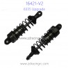 ZD RACING 16421-V2 1/10 Parts 6335 Front Shock Absorbers Semi-aluminum
