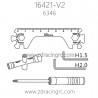 ZD RACING 16421-V2 Parts 6346 Simple Tool kit
