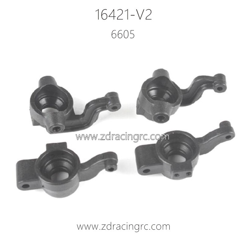 ZD RACING 16421-V2 Parts 6605 Rear Steering Cups
