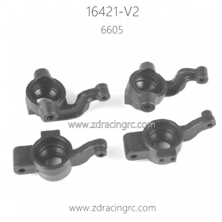 ZD RACING 16421-V2 Parts 6605 Rear Steering Cups