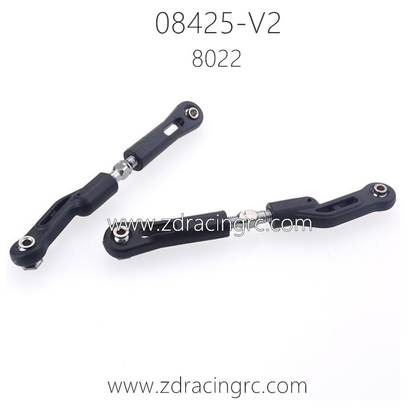 ZD RACING 08425-V2 RC Buggy Parts 8022 Rear Upper Tie Rods