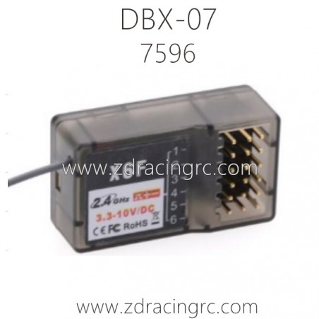 ZD RACING DBX-07 Parts 7596 2.4GHz X6F Receiver ZD RACING DBX-07 Parts 7596 2.4GHz X6F Receiver