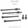 HBX 901A 901 Parts Rear Drive Shafts Wheel Shafts 90107