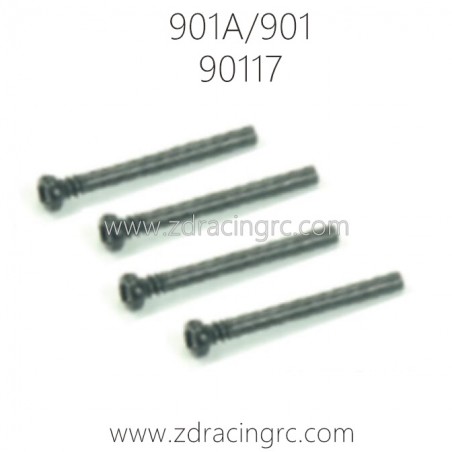 HAIBOXING 901A Parts Front Rear Upper Suspension Arm Hinge Pins 90117