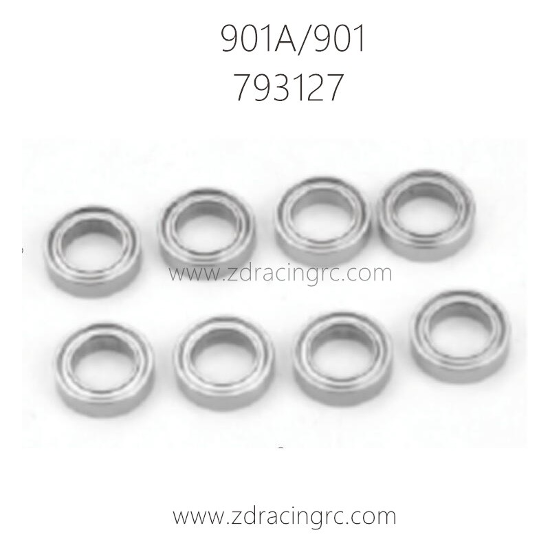 HAIBOXING 901A RC Car Parts Ball Bearings (7.93X12.7X3.95mm) 793127