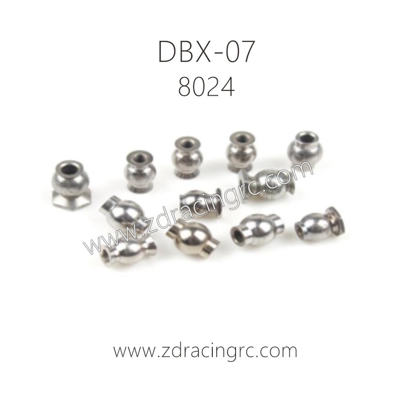 ZD RACING DBX-07 Parts 8024 All ball heads