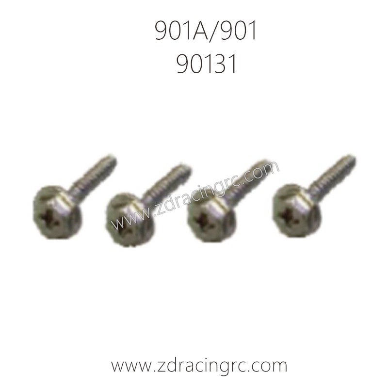 HBX 901A 901 Parts Wheel Lock Screws 90131