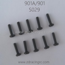 HBX 901A 901 Parts Round Head Self Tapping Screw 2.6X10 S029