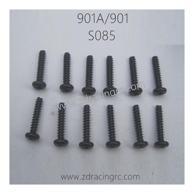 HBX 901A 901 Parts Round Head Self Tapping 3X15mm S085