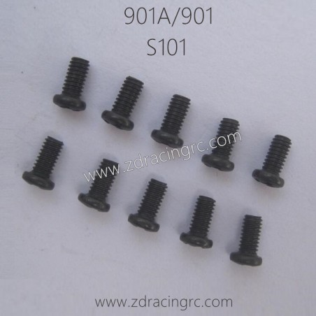 HBX 901A 901 Parts Round Head Screw 2.5X6mm S101