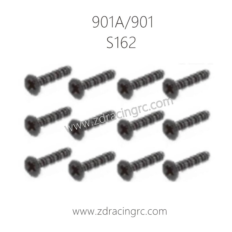 HBX 901A 901 Parts Screws 2.6X18mm S162