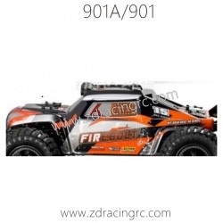 HBX 901A 901 Parts Car Body Decal 90145 90144