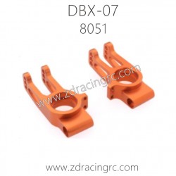 ZD RACING DBX-07 Parts 8051 Rear hub carriers