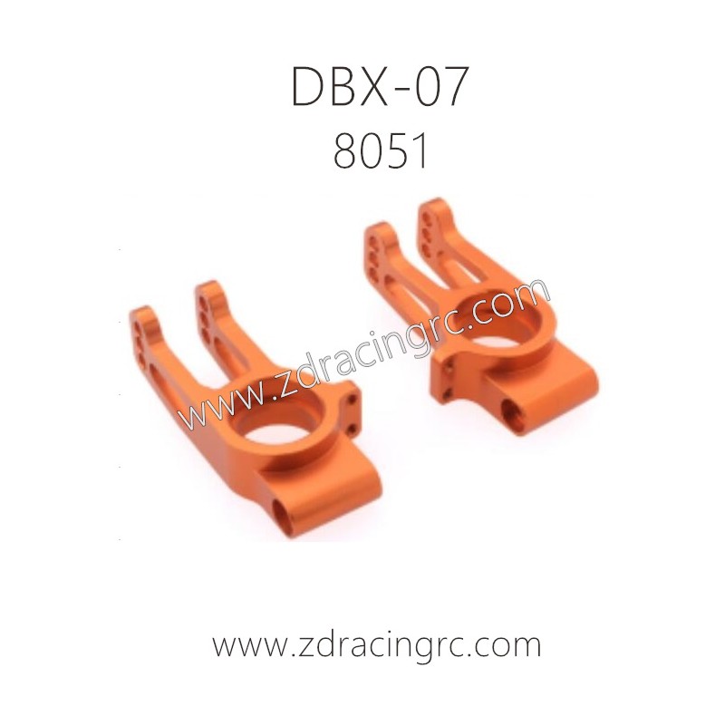 ZD RACING DBX-07 Parts 8051 Rear hub carriers