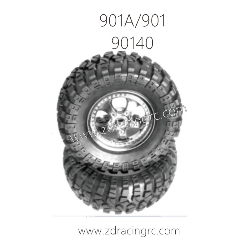 HBX 901A 901 Parts Wheels Complete 90140