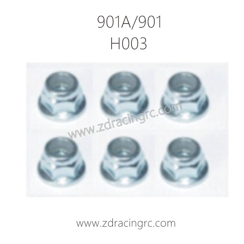 HBX 901A 901 RC Car Parts Flange Locknut M4 H003