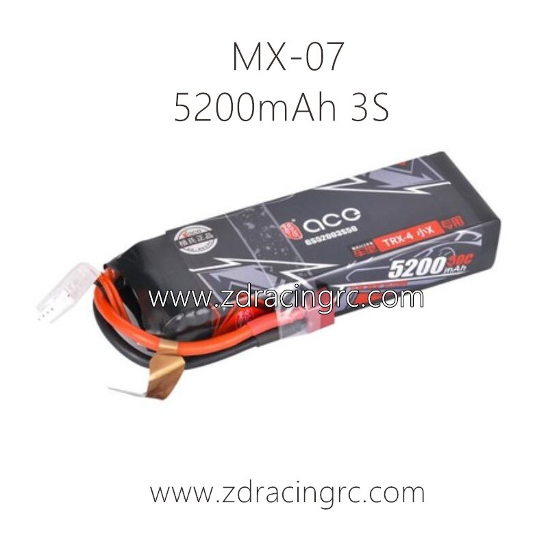 ZD RACING MX07 Parts 5200mAh 3S Lipo Battery