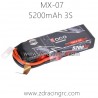 ZD RACING MX07 Parts 5200mAh 3S Lipo Battery