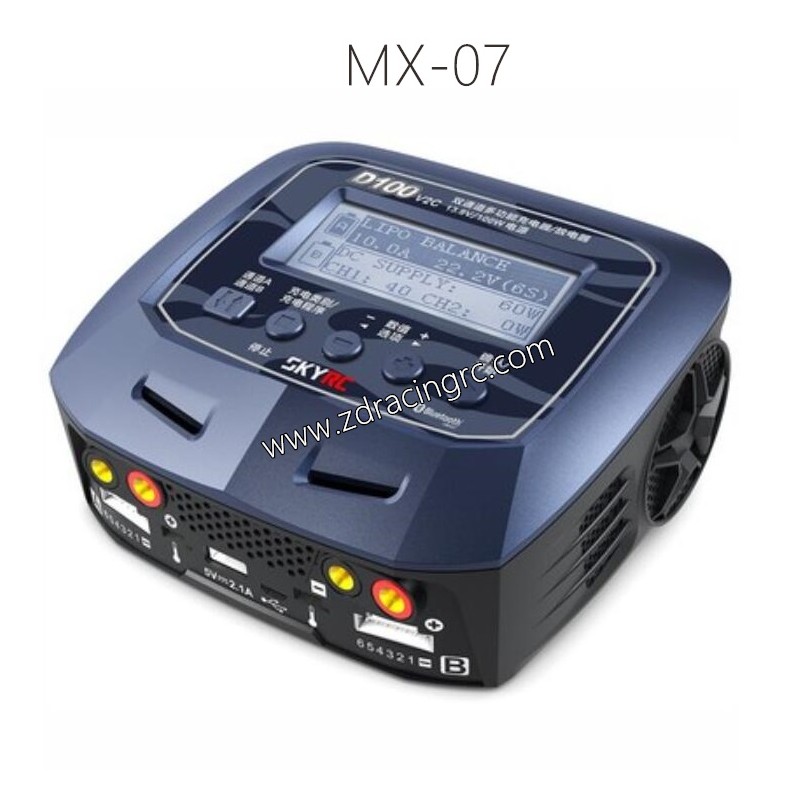 ZD RACING MX07 RC Car Parts D100 Charger