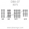 ZD RACING DBX-07 Parts 8075 M4 Flat Head Screws