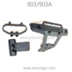 HBX 903 Vanguard RC Truck Parts Front Rear Bumper 90102