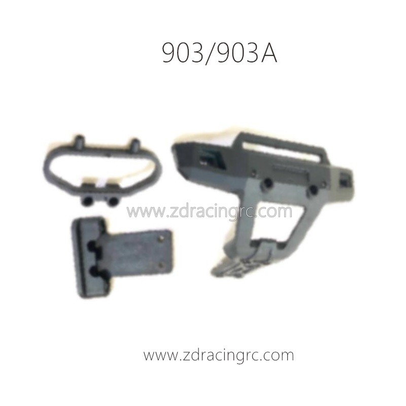 HBX 903 Vanguard RC Truck Parts Front Rear Bumper 90102