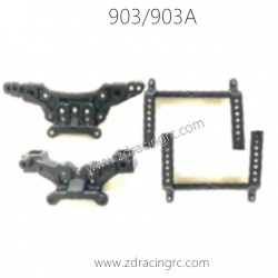 HBX 903 Vanguard RC Truck Parts Front Rear Shock Tower 90104